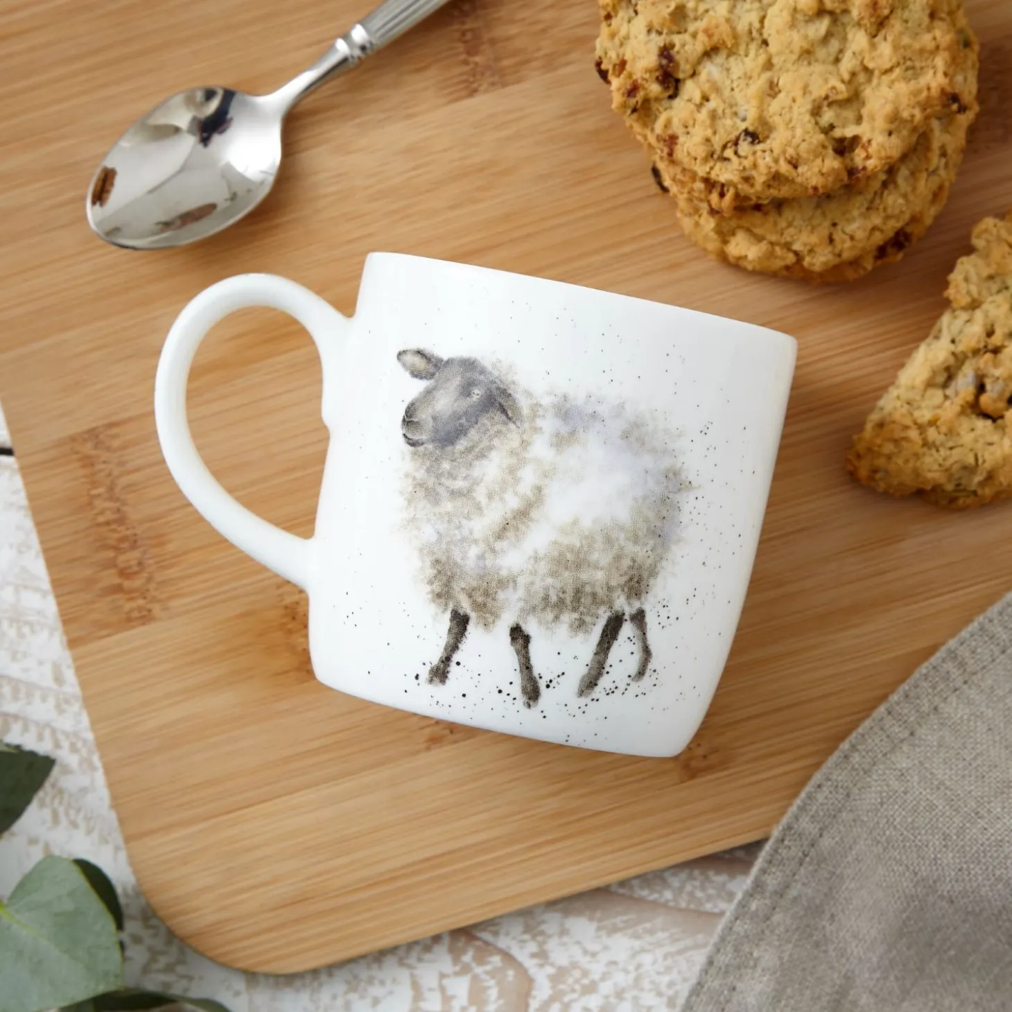 Wrendale Designs by Hannah Dale Fine China Mug - Woolly Jumper