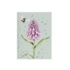 Wrendale Designs by Hannah Dale A6 Notebook - Marsh Orchid - Bee