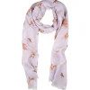 Wrendale Designs by Hannah Dale Scarf - Fluttery Fabulous