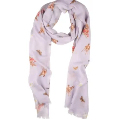 Wrendale Designs by Hannah Dale Scarf - Fluttery Fabulous