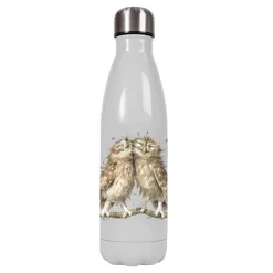 Wrendale Designs by Hannah Dale 500ml Water Bottle - Birds of a Feather Owl