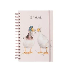 Wrendale Designs by Hannah Dale A5 Notebook - Not A Daisy Goes By - Ducks