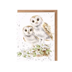 Wrendale Designs by Hannah Dale Seed Card - Hooting For You