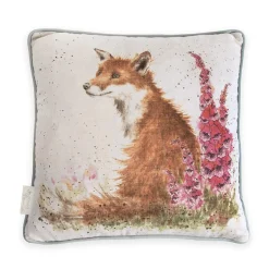 Wrendale Designs by Hannah Dale Cushion - Foxgloves