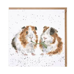 Wrendale Designs by Hannah Dale Card - Lettuce Be Friends