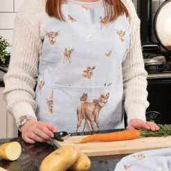 Wrendale Designs by Hannah Dale 100% Cotton Apron - Farmyard Friends