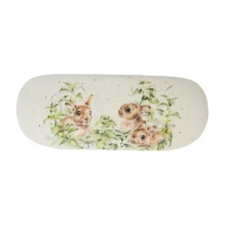 Wrendale Designs by Hannah Dale Glasses Case - Spring Hares - Hare