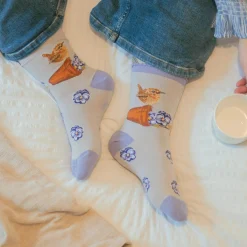 Wrendale Designs by Hannah Dale Ladies Bamboo Socks - Pottering About - Wren