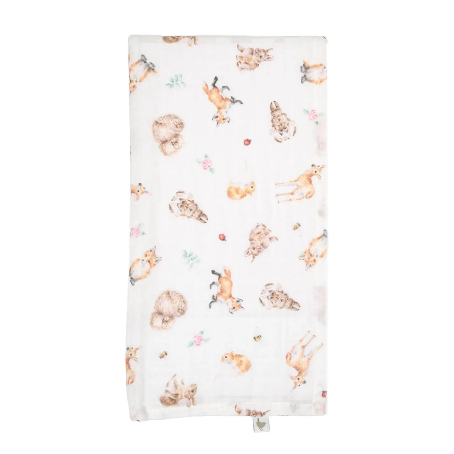 Wrendale Designs by Hannah Dale Little Wren 100% Cotton Muslin Gift Set - Little Forest