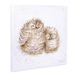 Wrendale Designs by Hannah Dale Little Wren Small Canvas - Words Of Wisdom