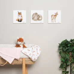 Wrendale Designs by Hannah Dale Little Wren Small Canvas - Words Of Wisdom