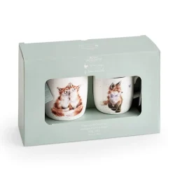 Wrendale Designs by Hannah Dale Parent & Child Mug Set - The Foxes