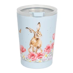 Wrendale Designs by Hannah Dale 320ml Thermal Travel Cup - Field of Flowers