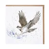 Wrendale Designs By Hannah Dale Card - Gone Fishing - Osprey