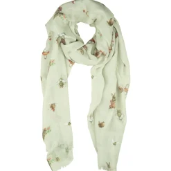 Wrendale Designs by Hannah Dale Scarf - Garden Friends