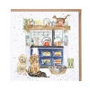 Wrendale Designs By Hannah Dale Card - Country Kitchen - Dog & Cat