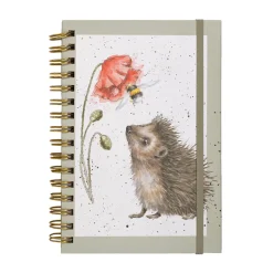 Wrendale Designs by Hannah Dale A5 Spiral Notebook - Busy As A Bee