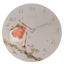 Wrendale Designs by Hannah Dale Wall Clock - Robin