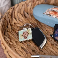 Wrendale Designs by Hannah Dale Key Ring - Treetops - Owl