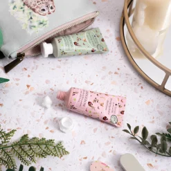 Wrendale Designs By Hannah Dale Mini Hand Creams With Gift Pouch - Woodlanders - Owl & Hedgehog