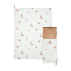 Wrendale Designs by Hannah Dale 100% Cotton Tea Towel - Garden Friends