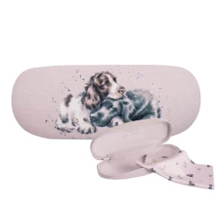 Wrendale Designs by Hannah Dale Glasses Case - Growing Old Together - Spaniel & Labrador
