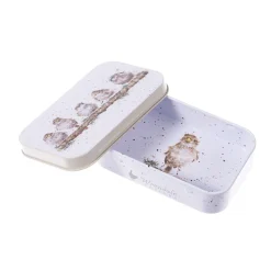 Wrendale Designs by Hannah Dale Mini Tin - Chirpy Chaps Sparrow