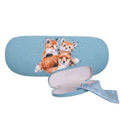Wrendale Designs by Hannah Dale Glasses Case - Snug As A Cub - Fox