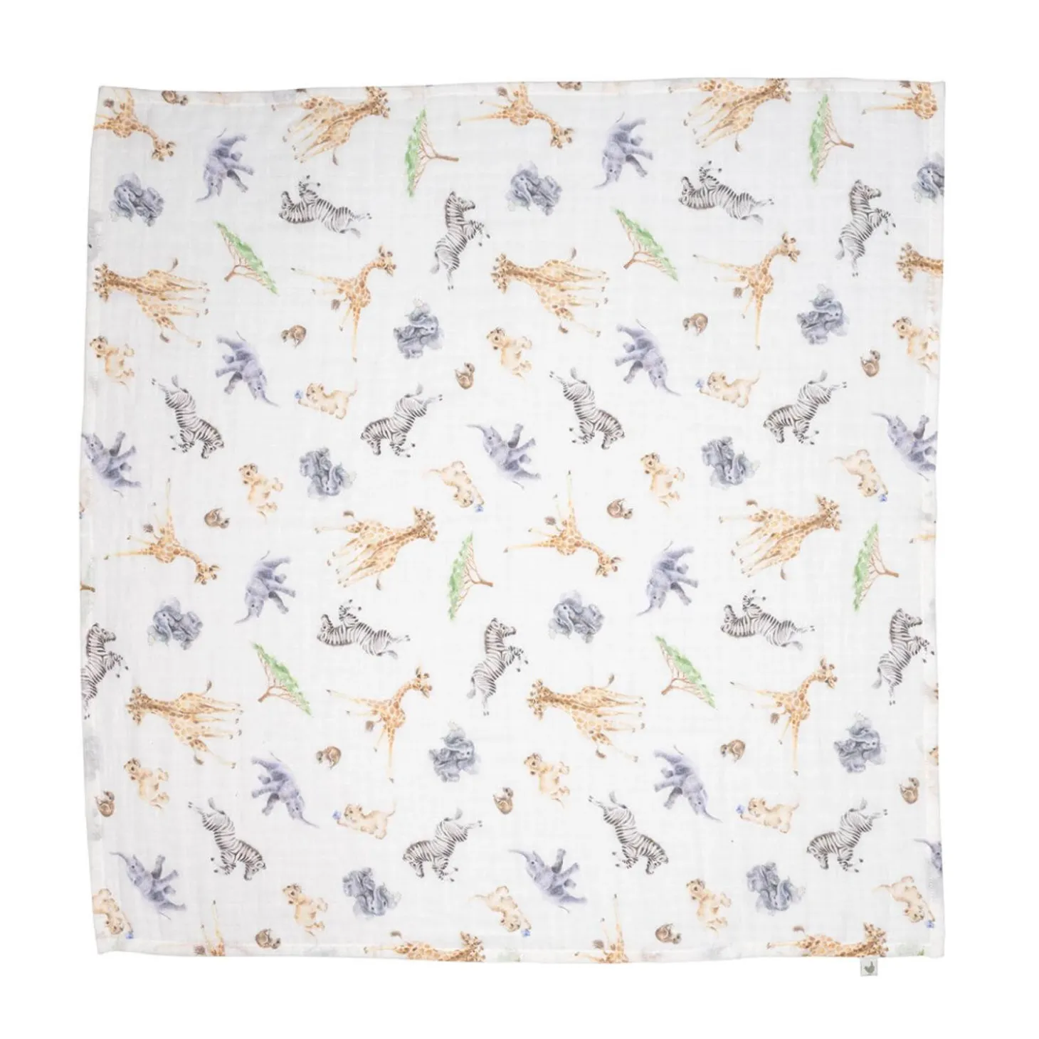 Wrendale Designs by Hannah Dale Little Wren 100% Cotton Muslin Gift Set - Little Savannah