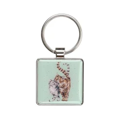 Wrendale Designs by Hannah Dale Key Ring - Feline Good
