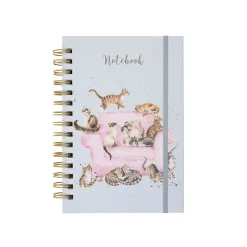 Wrendale Designs by Hannah Dale A5 Notebook - Cattitude