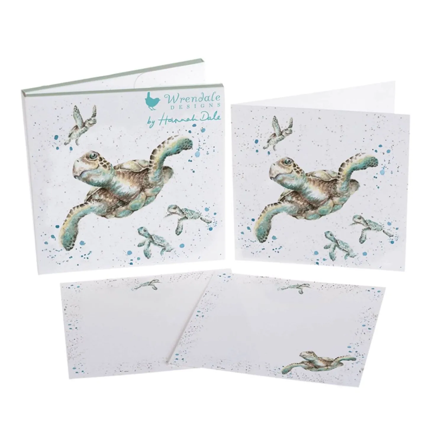 Wrendale Designs by Hannah Dale Notecard Pack - Swimming School