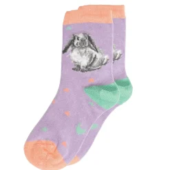 Wrendale Designs By Hannah Dale Childrens 9 to 12 Bamboo Socks - Rosie Rabbit
