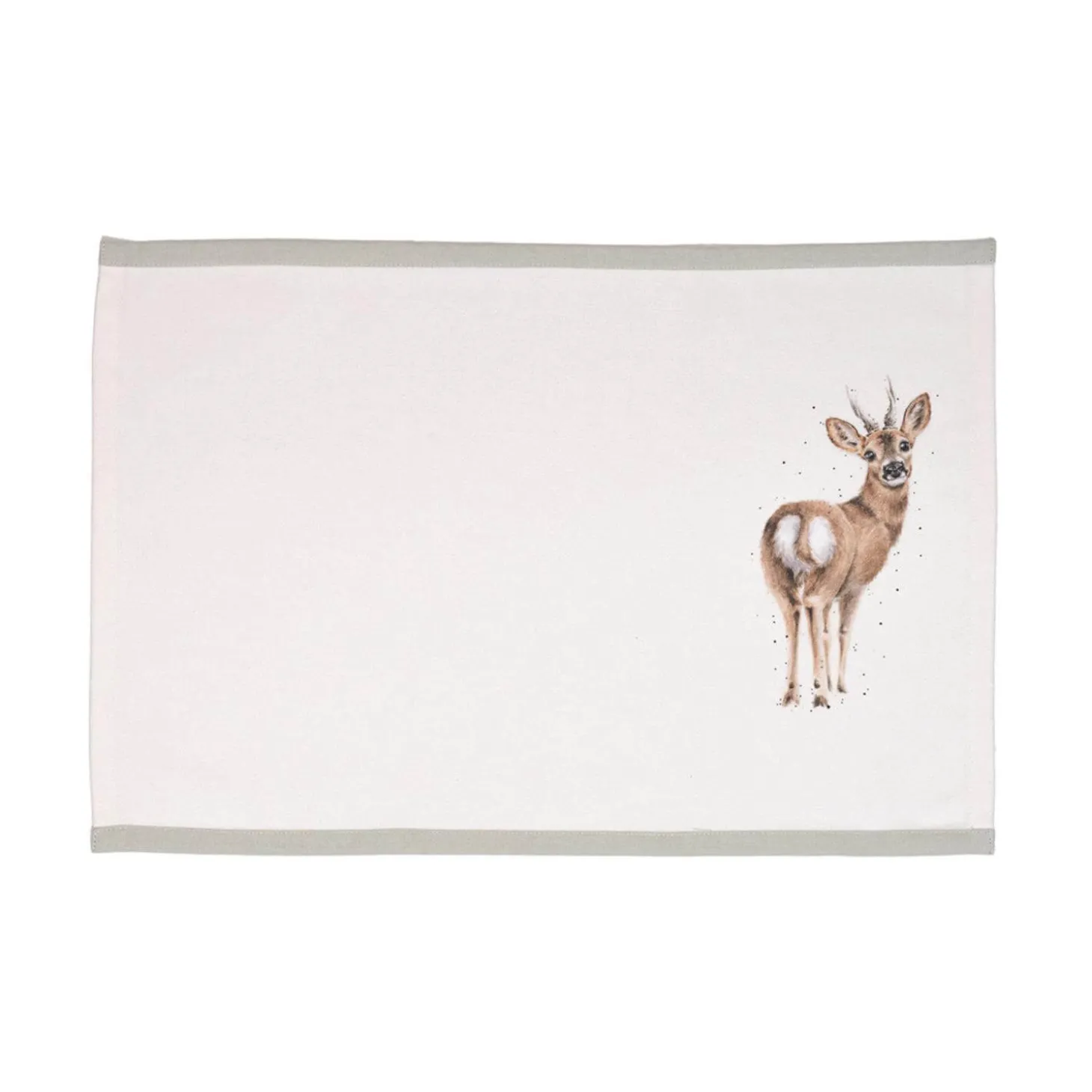 Wrendale Designs by Hannah Dale 100% Cotton Fabric Set of 4 Placemats - Woodlanders