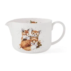 Wrendale Designs by Hannah Dale Fine China 2 Litre Mixing Jug - Foxes