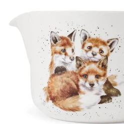 Wrendale Designs by Hannah Dale Fine China 2 Litre Mixing Jug - Foxes