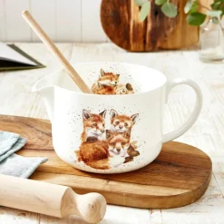Wrendale Designs by Hannah Dale Fine China 2 Litre Mixing Jug - Foxes