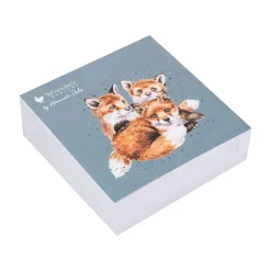 Wrendale Designs by Hannah Dale Sticky Notes - Snug As A Cub - Fox