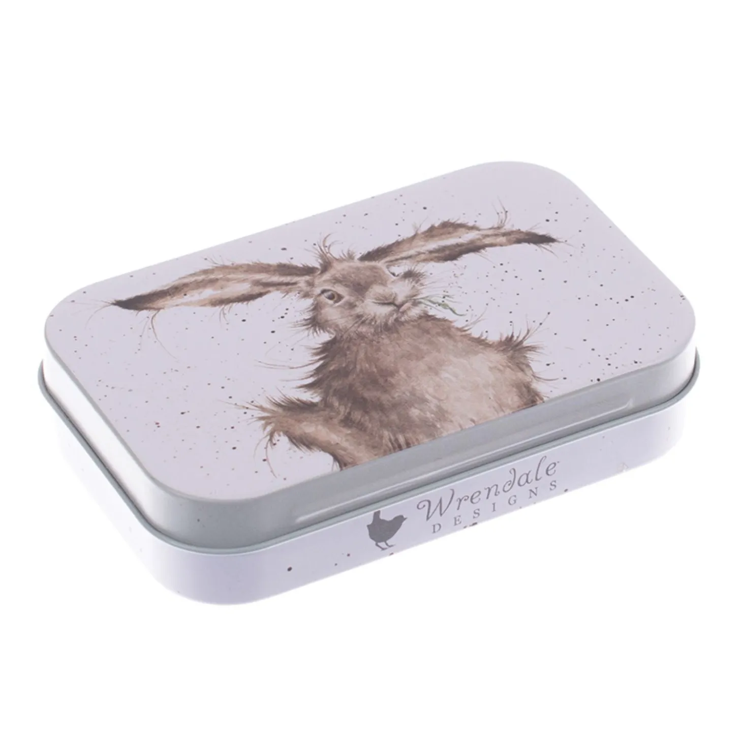 Wrendale Designs by Hannah Dale Mini Tin - Hare-Brained Hare