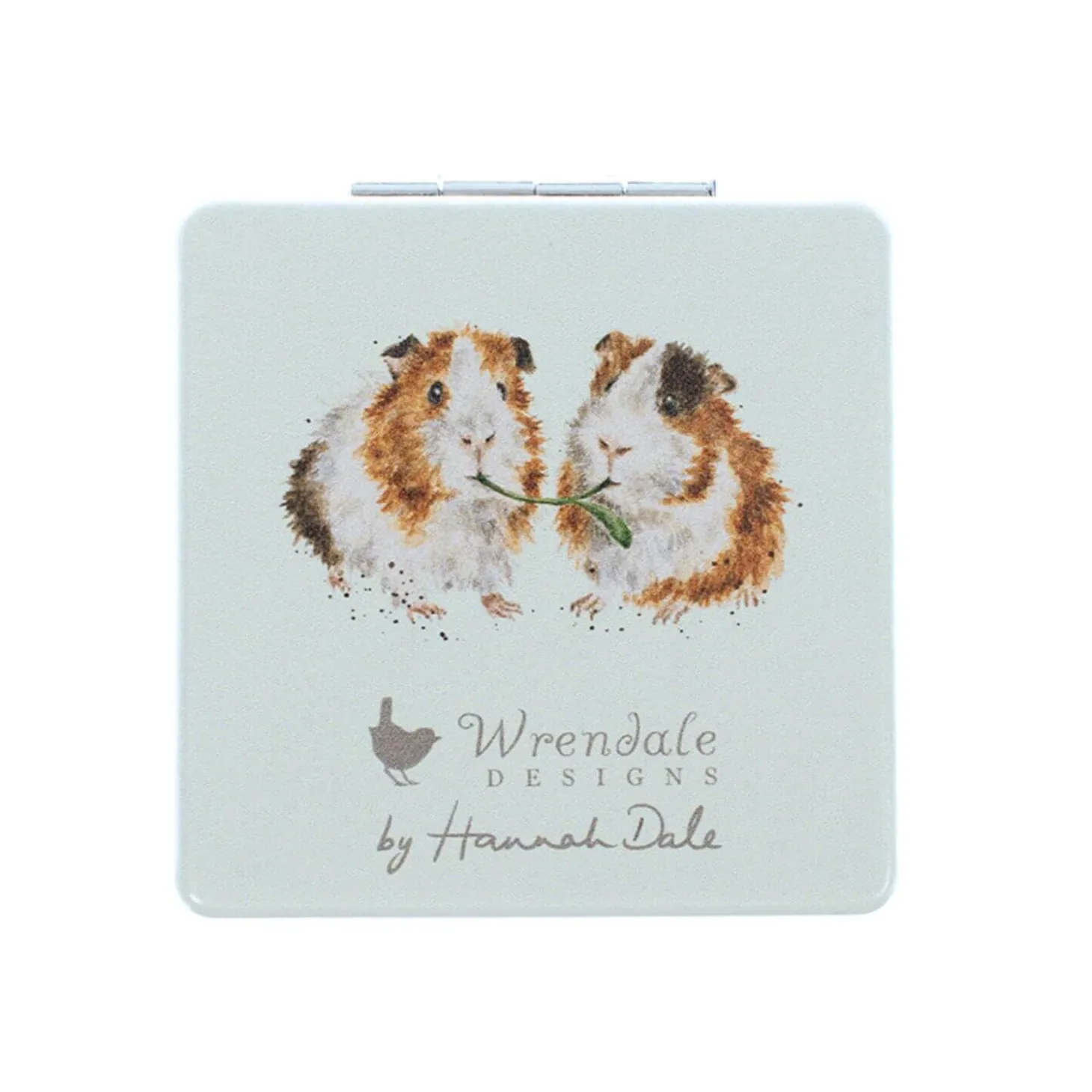 Wrendale Designs by Hannah Dale Compact Mirror - Piggy in the Middle