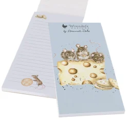 Wrendale Designs by Hannah Dale Shopping Pad - Crackers About Cheese