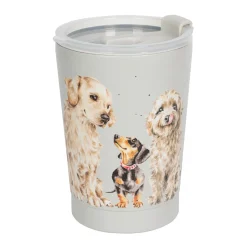 Wrendale Designs by Hannah Dale 320ml Thermal Travel Cup - A Dog's Life