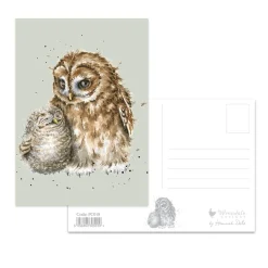 Wrendale Designs by Hannah Dale Postcard - Owlways By Your Side