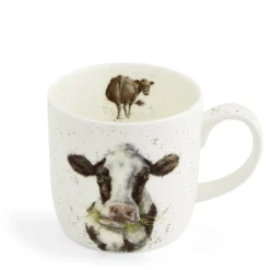Wrendale Designs by Hannah Dale Fine China Mug - Mooo Cow