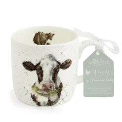 Wrendale Designs by Hannah Dale Fine China Mug - Mooo Cow