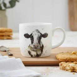 Wrendale Designs by Hannah Dale Fine China Mug - Mooo Cow