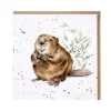Wrendale Designs by Hannah Dale Card - The Arborist - Beaver
