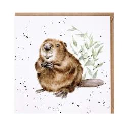 Wrendale Designs by Hannah Dale Card - The Arborist - Beaver
