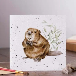 Wrendale Designs by Hannah Dale Card - The Arborist - Beaver