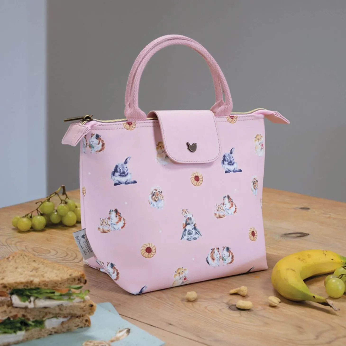 Wrendale Designs by Hannah Dale Lunch Bag - Piggy In The Middle